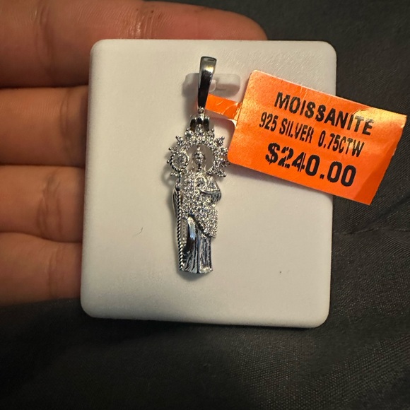 Moissanite 925 Silver San Juhdas Pendant